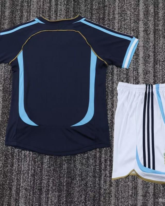 Retro Kids 2006 Argentina Away Jersey GOATORG STORE