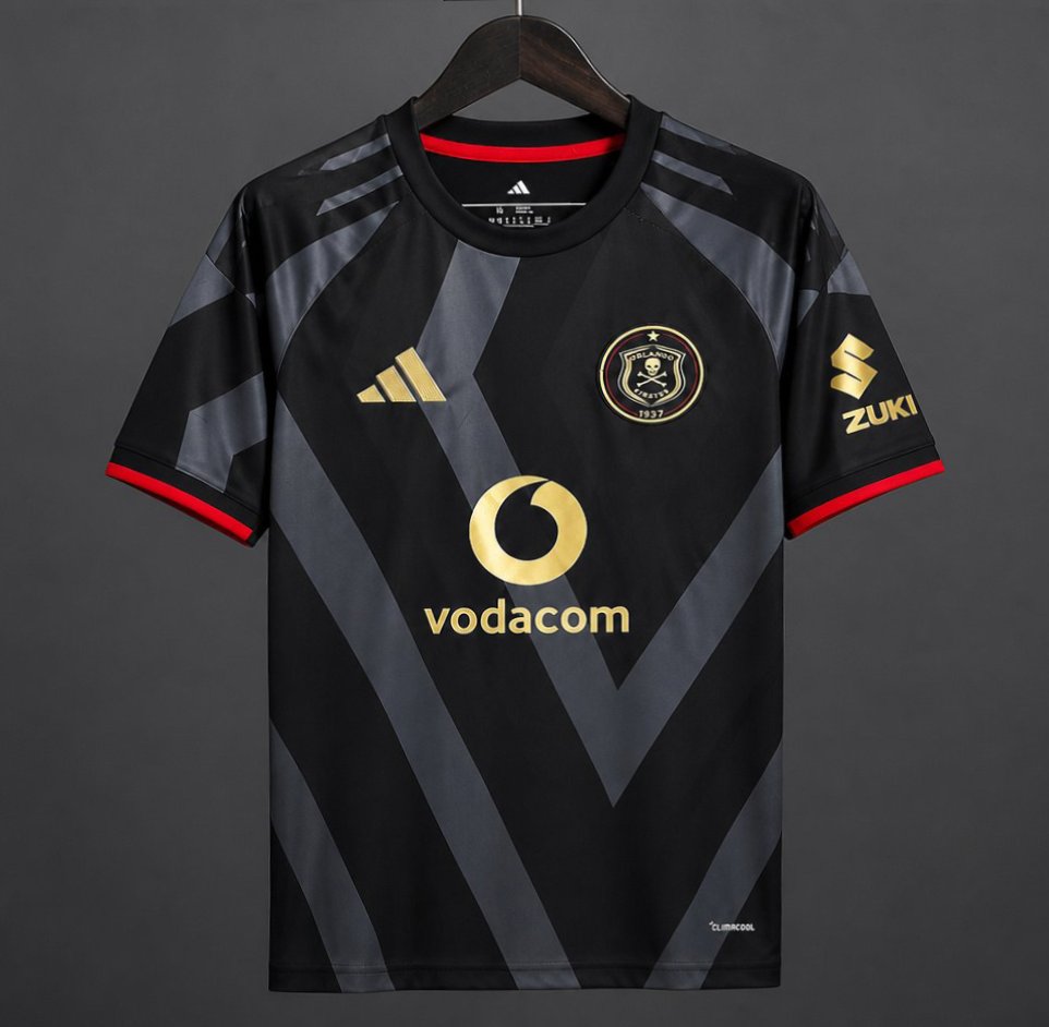 26/27 Orlando Pirates Home Black Fan Jersey GOATORG STORE