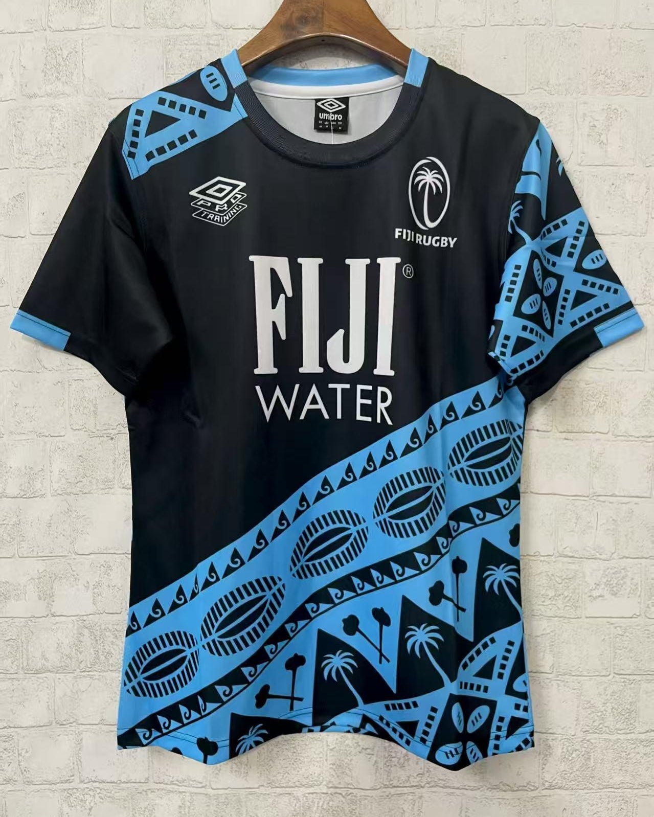 2026 Fiji Black with Pacific Island Art Jersey - GOATORG STORE