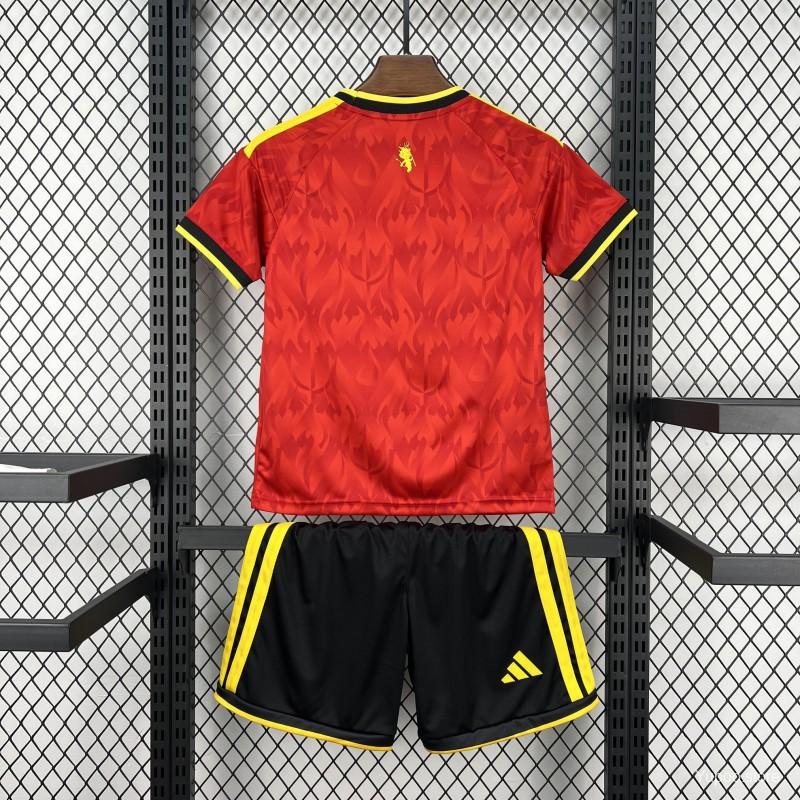 2026 Belgium Home Kids Jersey