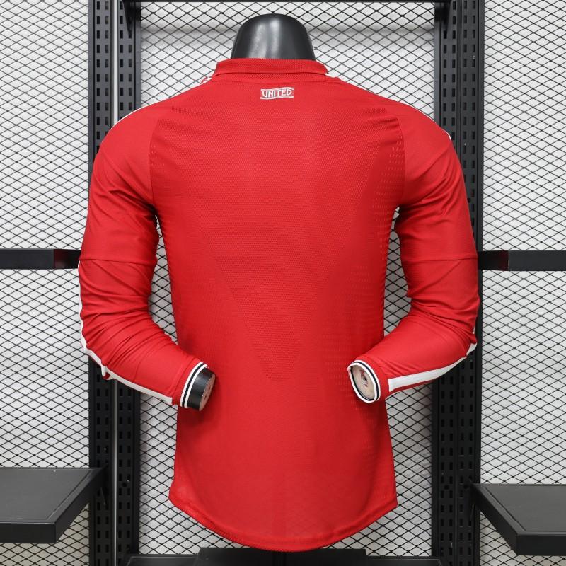 26/27 Manchester United Home Long Sleeve Player Version Jersey GOATORG STORE