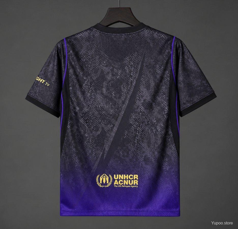26/27 Barcelona Away "Purple Mamba" Purple Black Jersey - GOATORG STORE