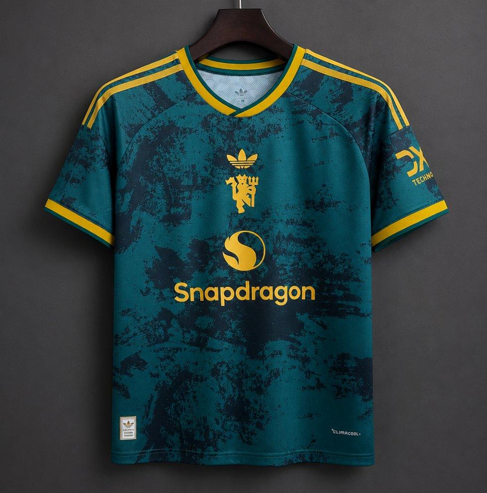 26/27 Manchester United Special Edition Green Gold Jersey GOATORG STORE