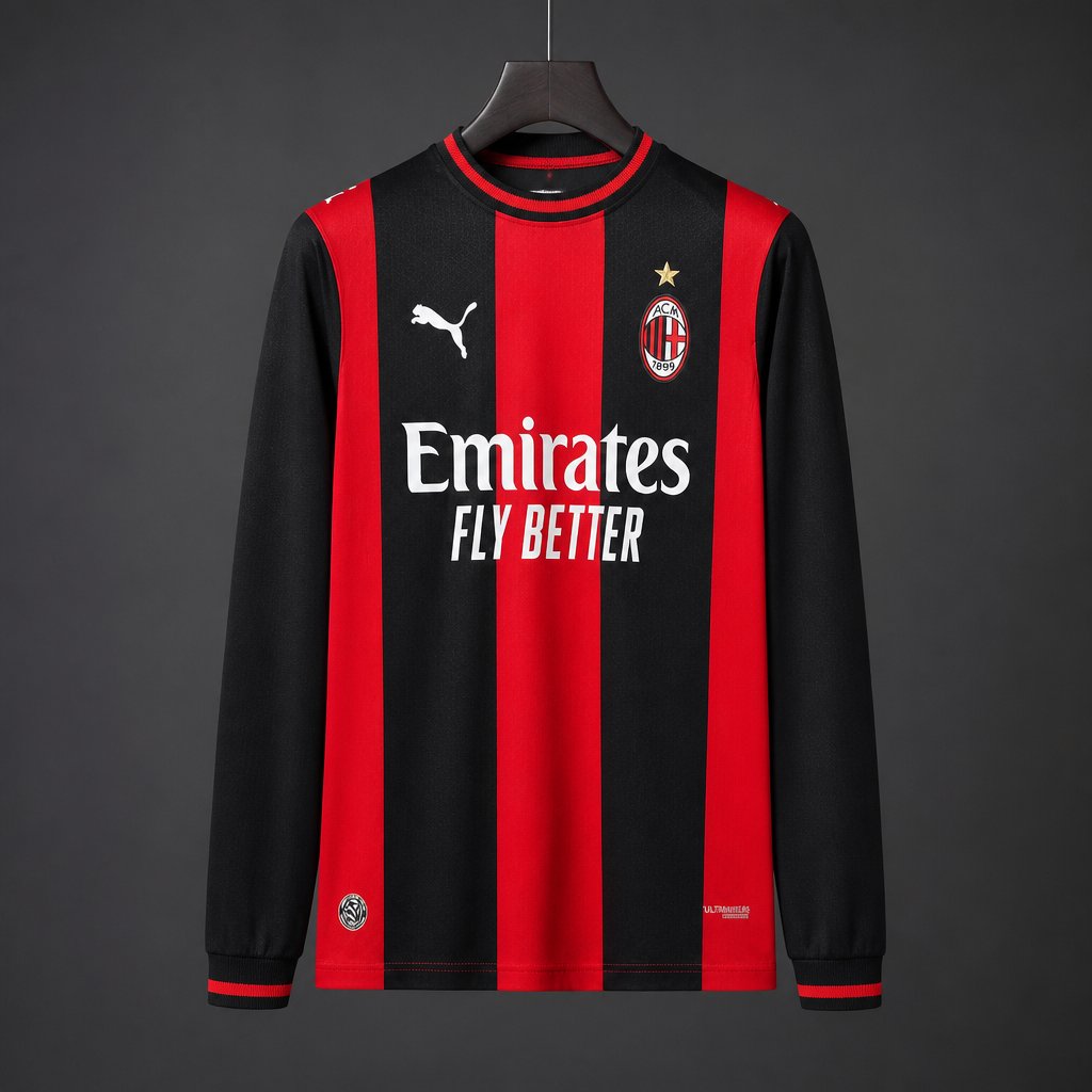 26/27 AC Milan Home Long Sleeve Fan Jersey GOATORG STORE