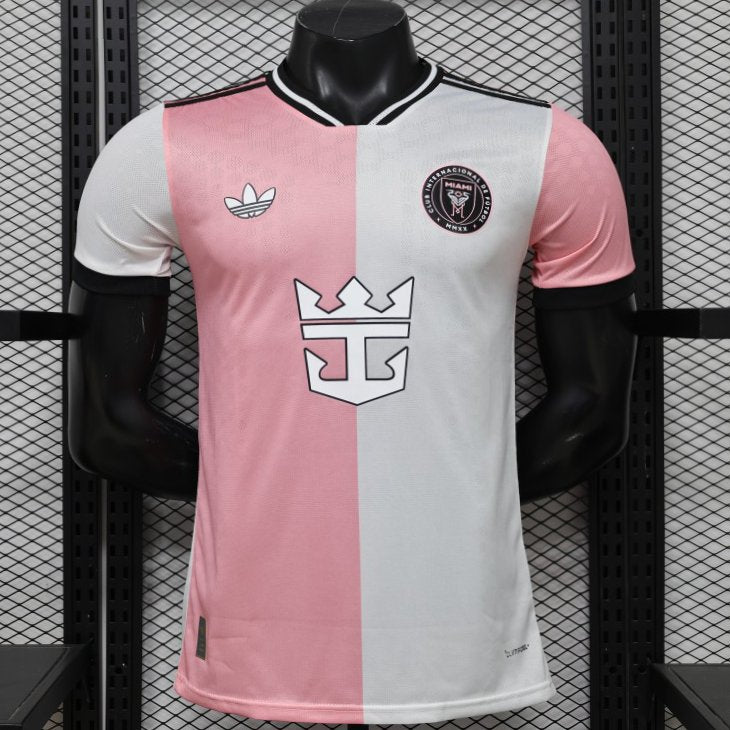 26/27 Inter Miami CF Pink & White Split Panel Home Player Version Jersey GOATORG STORE