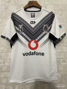 2026 Fiji Warriors White Jersey with Black Tribal Pattern - GOATORG STORE