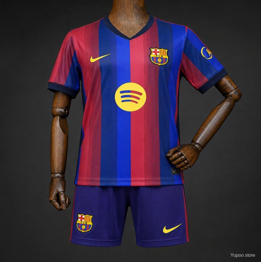 26/27 Kids Barcelona Home Jersey GOATORG STORE