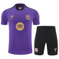 26/27 Barcelona Purple & Black Short Sleeve + Soccer Shorts - GOATORG STORE
