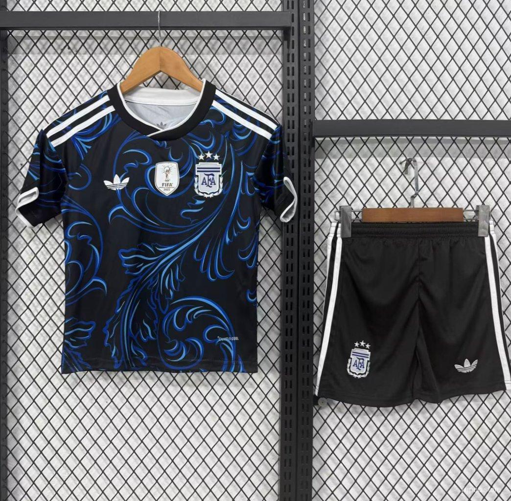 Argentina Baroque Kids Kit - Jersey & Shorts Set