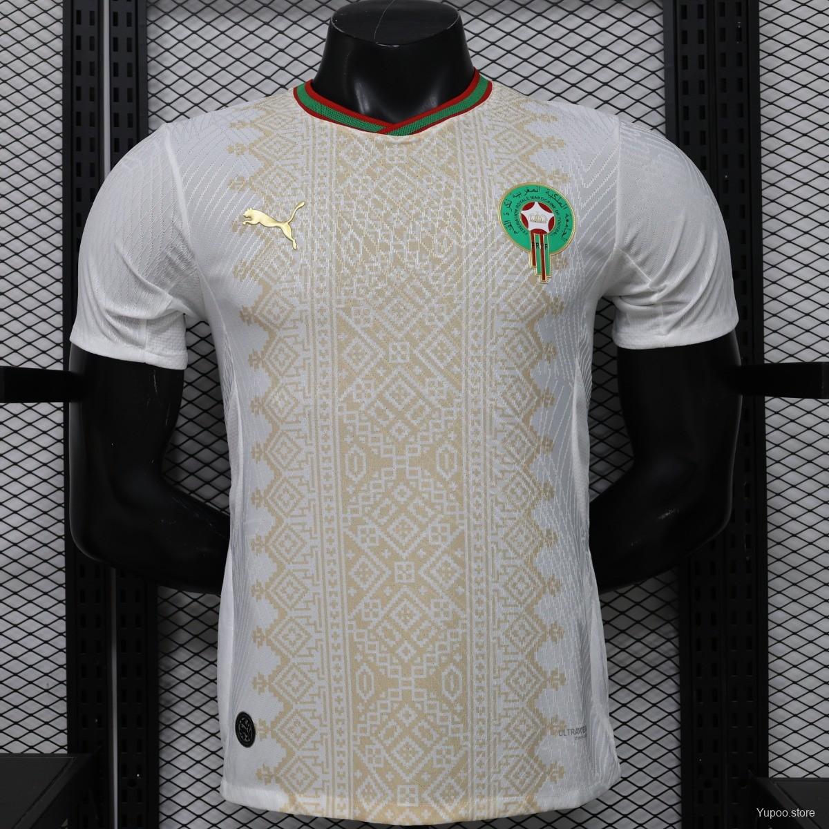 2026 Morocco Away Player Jersey