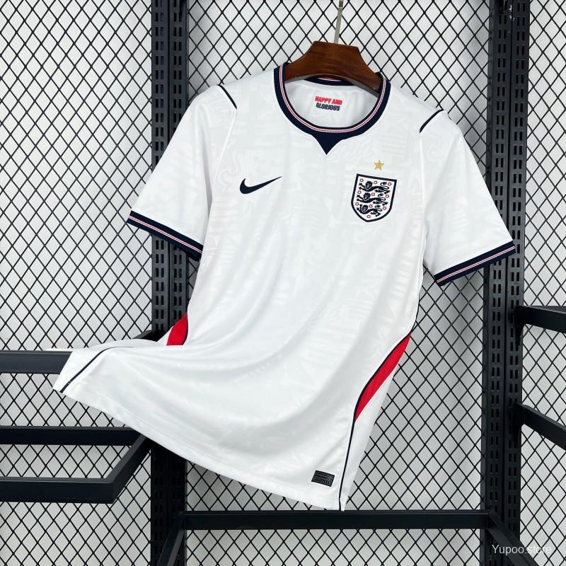 2026 England Home Fan Jersey