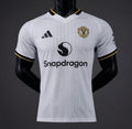 26/27 Manchester United White with Gold Trim Away Player Version Jersey GOATORG STORE