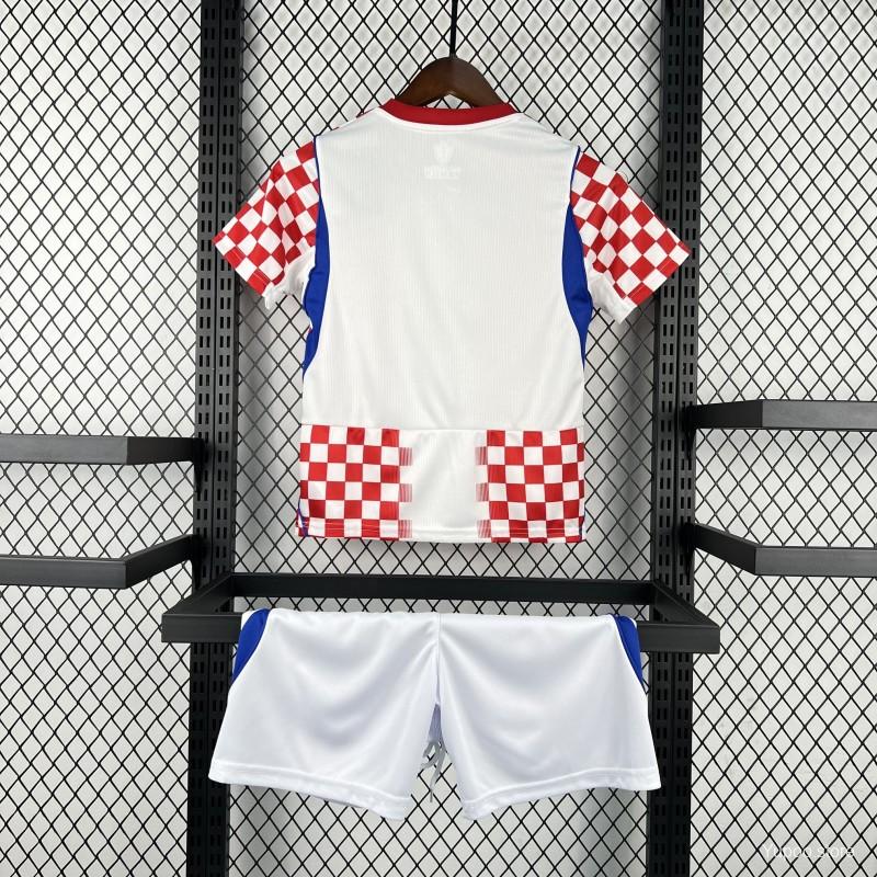 2026 Croatia Home Kids Jersey