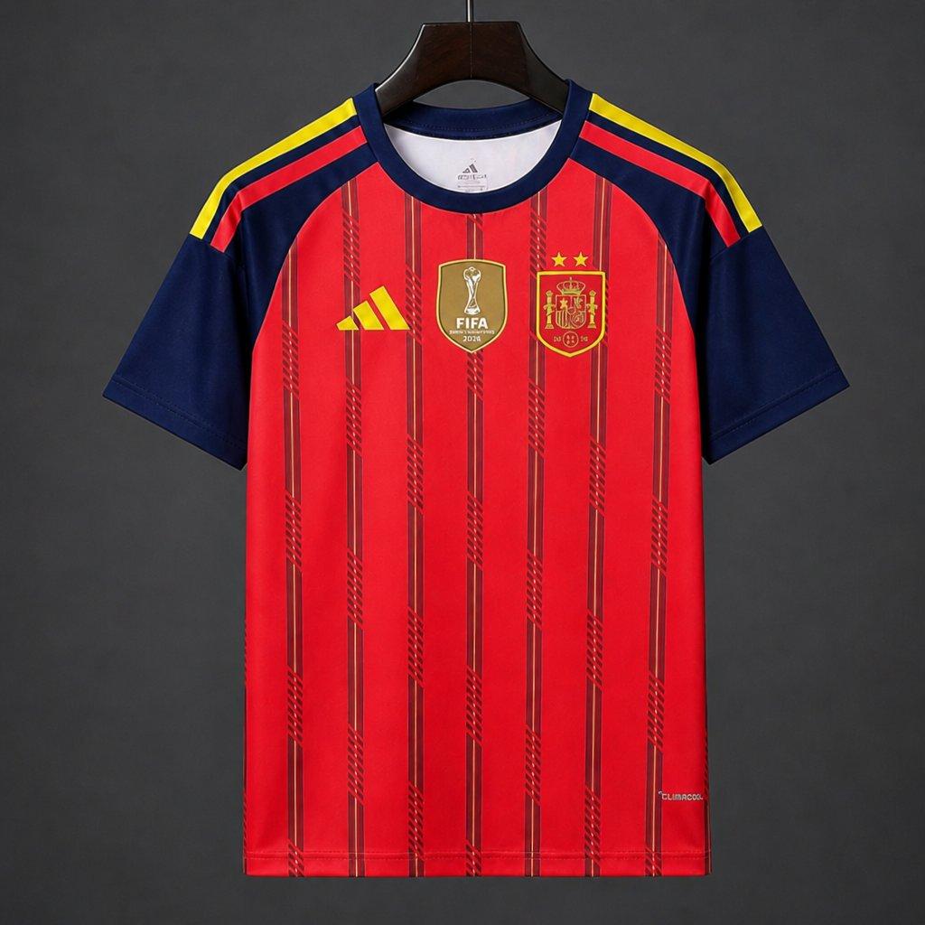 2026 Women's Spain World Cup Home Jersey GOATORG STORE