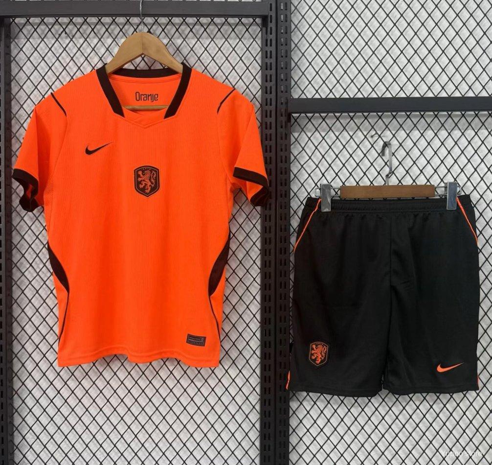2026 Netherlands Home Kids Jersey
