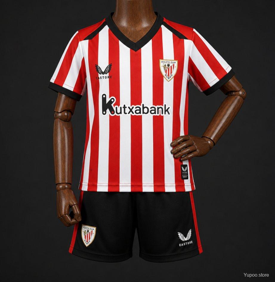 26/27 Kids Athletic Bilbao Home Jersey GOATORG STORE