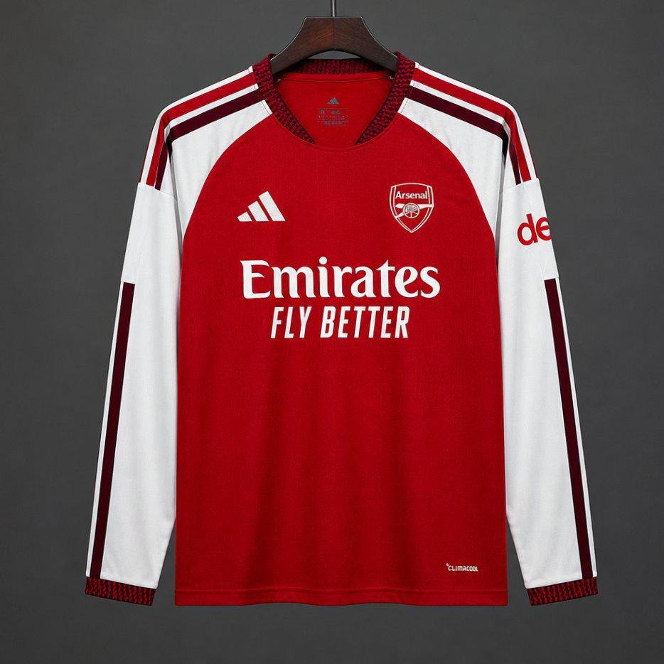 26/27 Arsenal Long Sleeve Home Fan Jersey GOATORG STORE