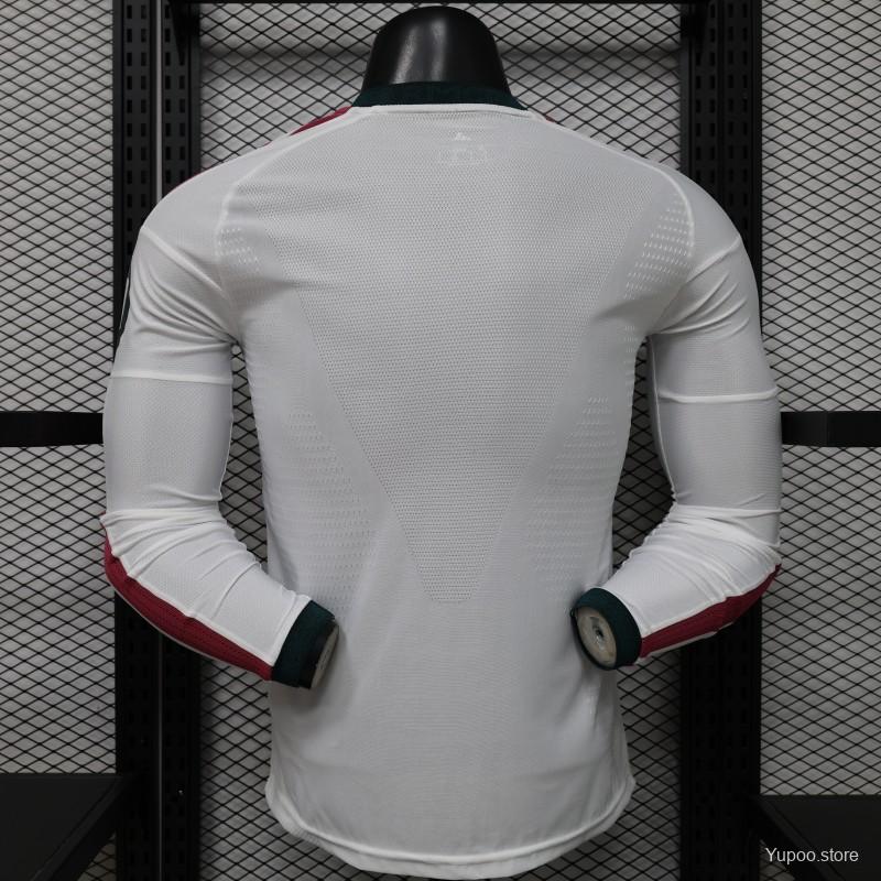 26/27 Real Madrid Long Sleeve Home Player Version Jersey GOATORG STORE