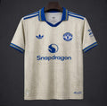 26/27 Manchester United Third Cream Blue Jersey GOATORG STORE