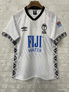 2026 Fiji Flying Fijians White Jersey with Indigenous Patterns - GOATORG STORE