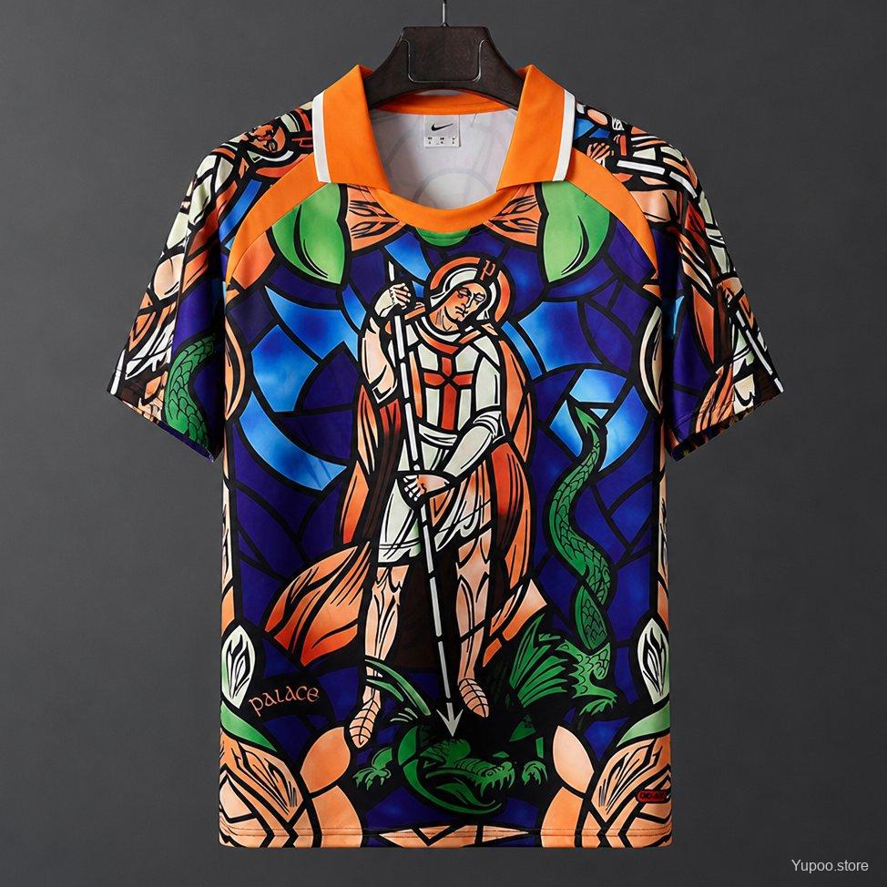 2026 Palace x Nike England Football 'Bright Crimson' Jersey - GOATORG STORE