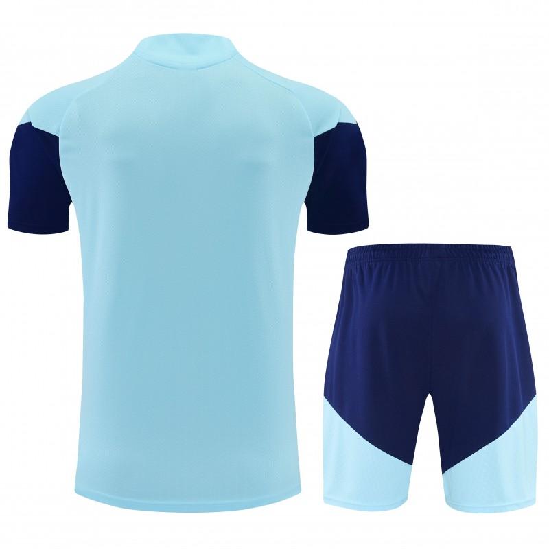 26/27 Argentina Sky Blue Short Sleeve + Soccer Shorts Set