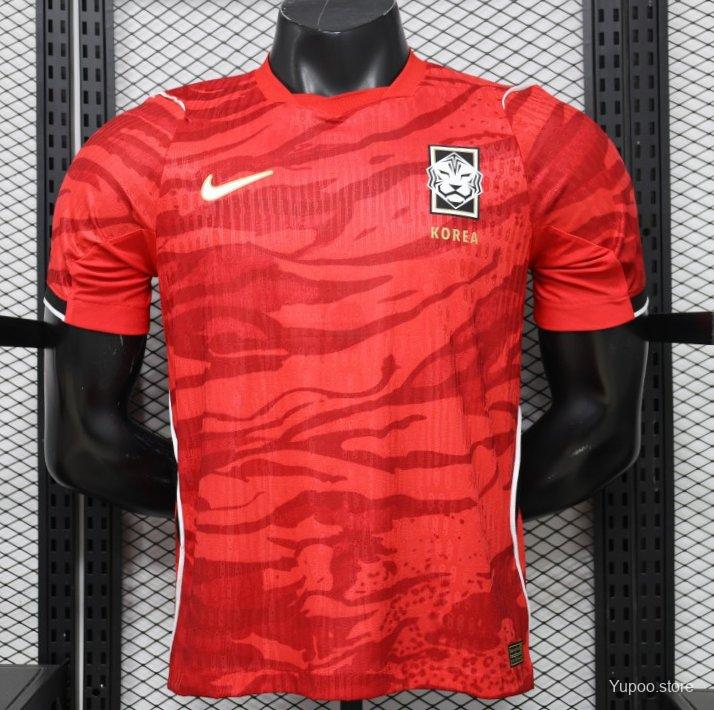 2026 South Korea Home Player Jersey