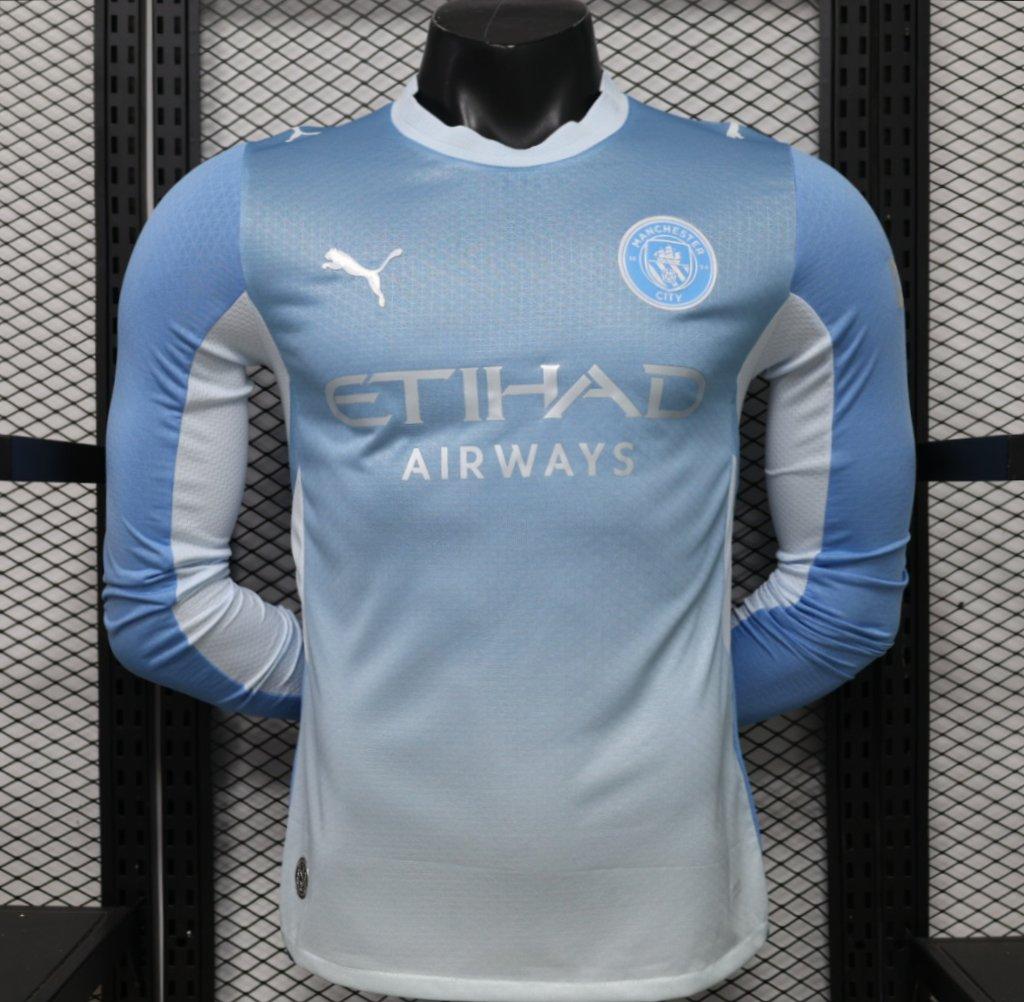 26/27 Manchester City Long Sleeve Player Version Jersey GOATORG STORE