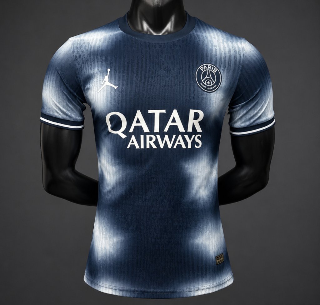 Player Version 26/27 Paris Saint-Germain Dark Blue Grey Gradient Special Edition Jersey GOATORG STORE