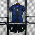2026 Brazil Away Kids Jersey