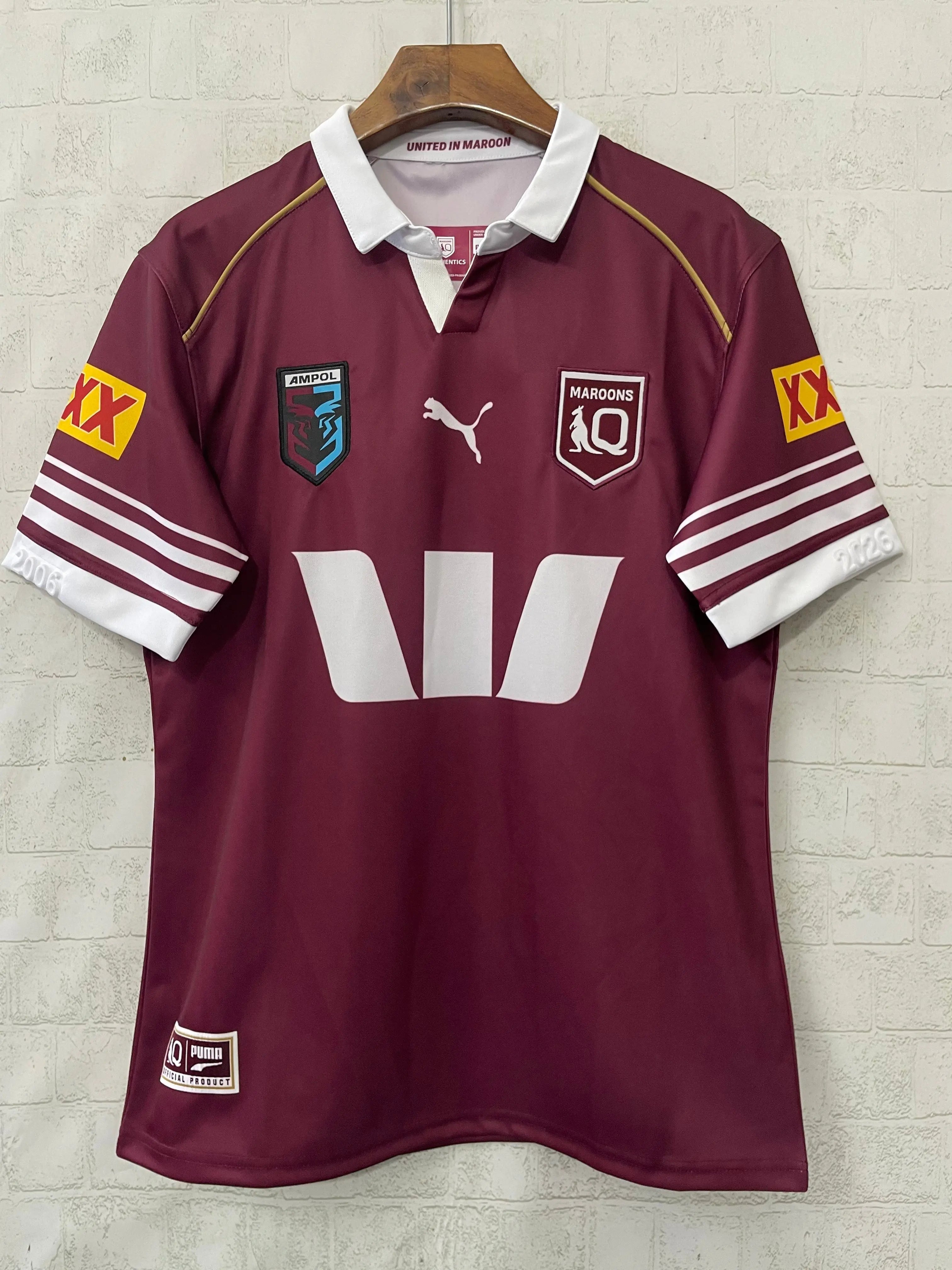2026 Queensland Home Rugby Jersey GOATORG STORE