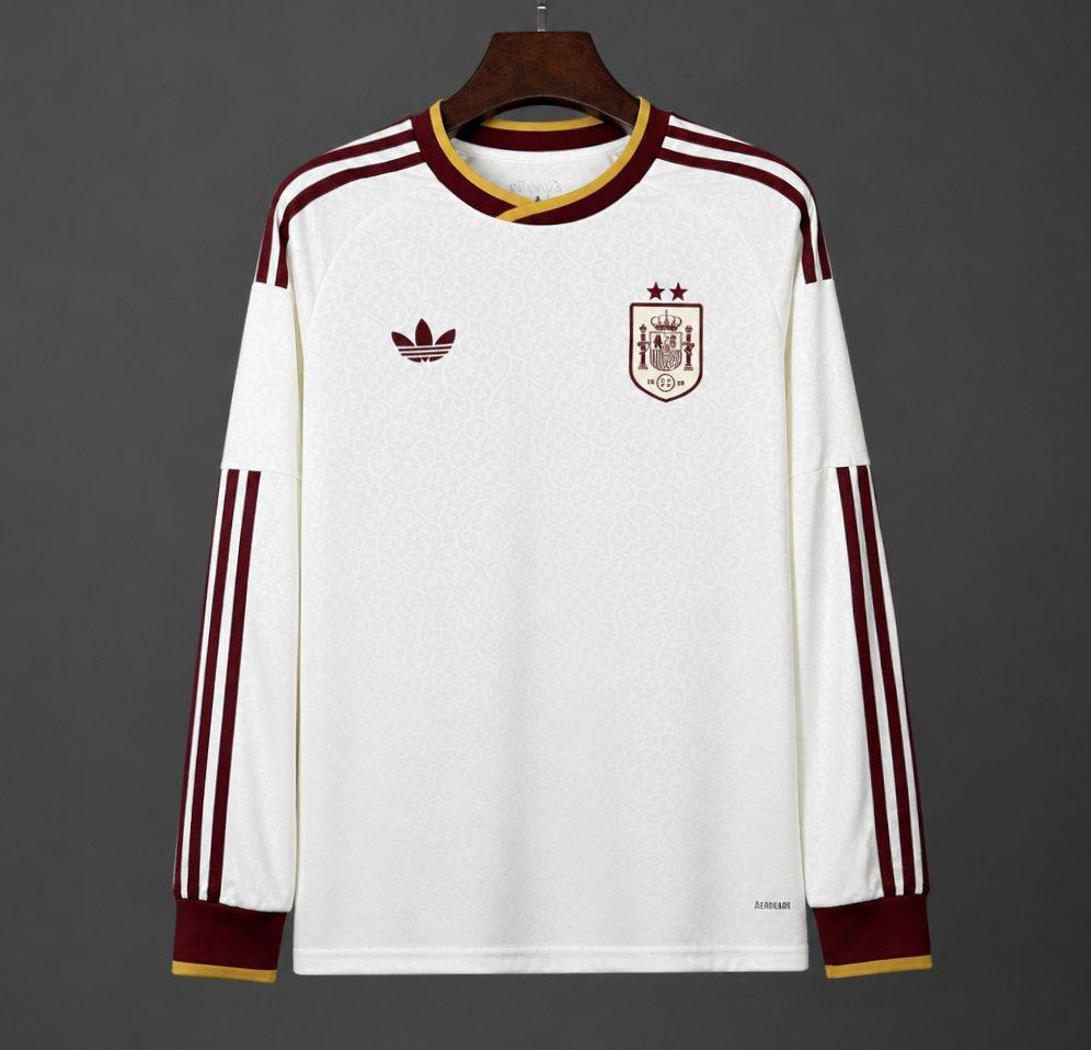 2026 Spain Away Long Sleeve Fan Jersey GOATORG STORE