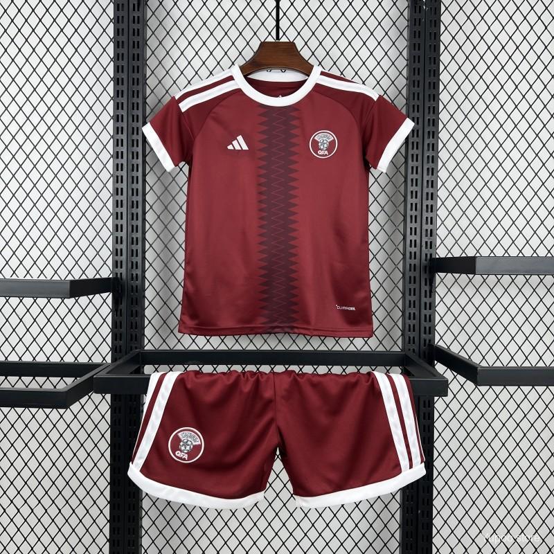 2026 Qatar Home Kids Jersey