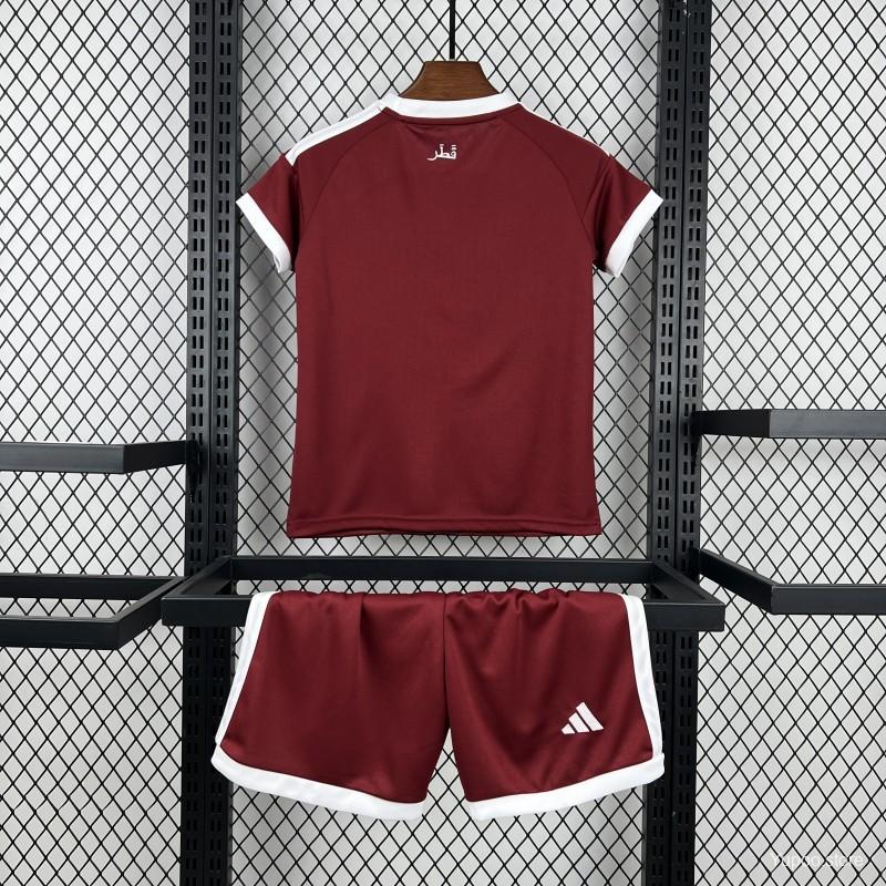 2026 Qatar Home Kids Jersey