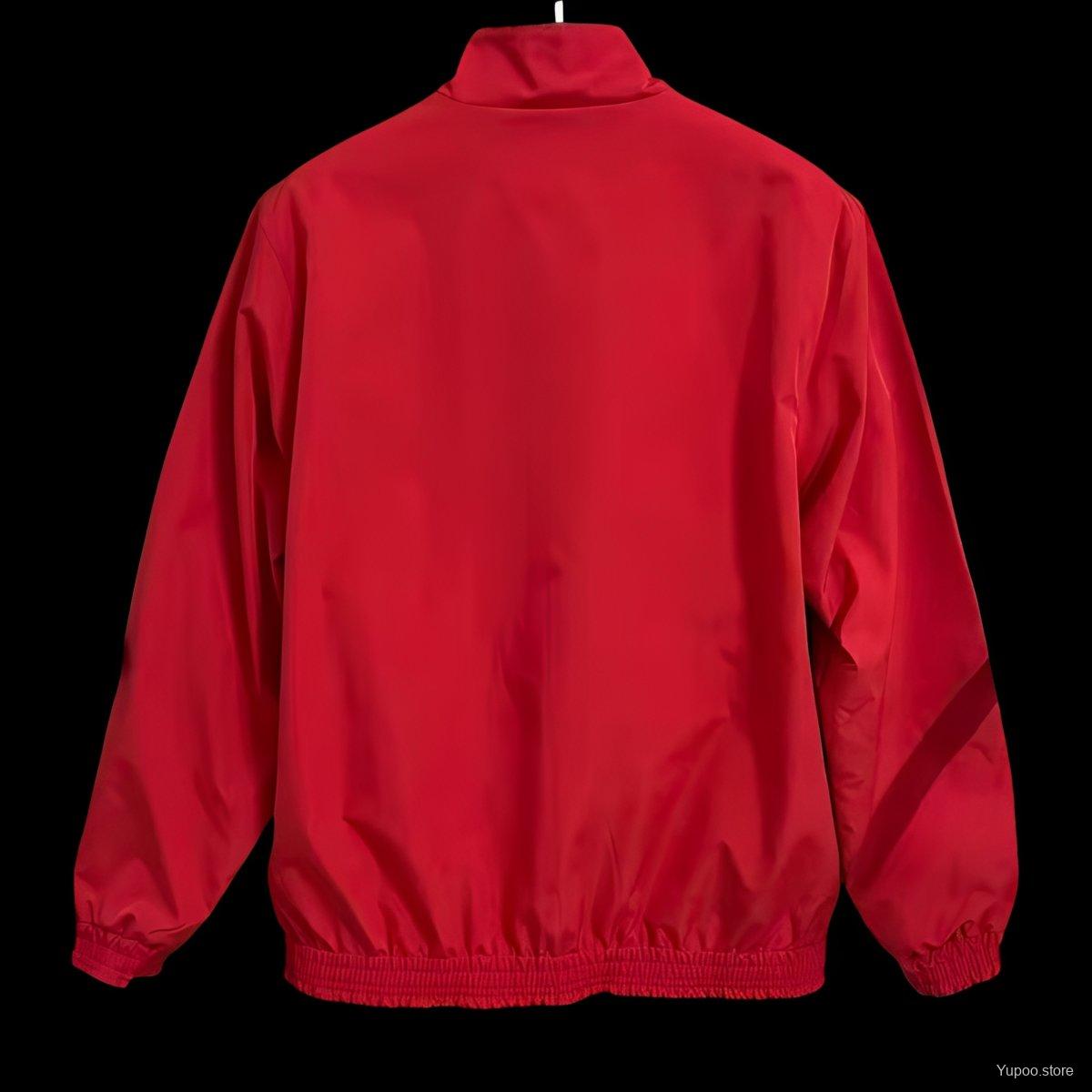 2026 Spain Home Red Full-Zip Windbreaker - GOATORG STORE