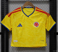 2026 Colombia Women's Yellow Home Crop Top Style Player Version Jersey - GOATORG STORE