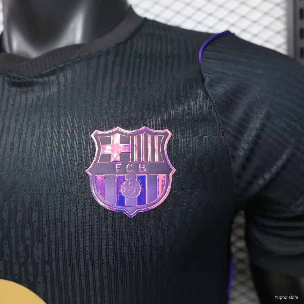 FC Barcelona 2026/27 Kobe Bryant Special Edition Player Version Jersey - Black & Purple