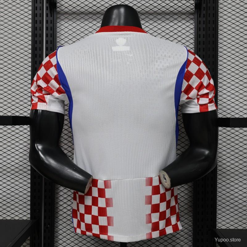 2026 Croatia Home Player Jersey