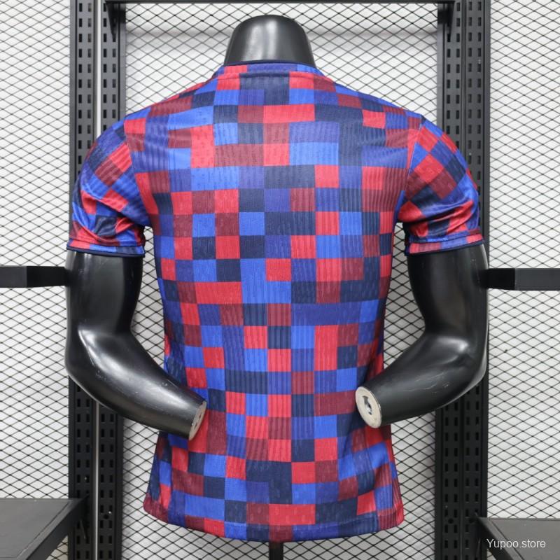 Player Version 26/27 Barcelona Pre-Match Top Jersey GOATORG STORE