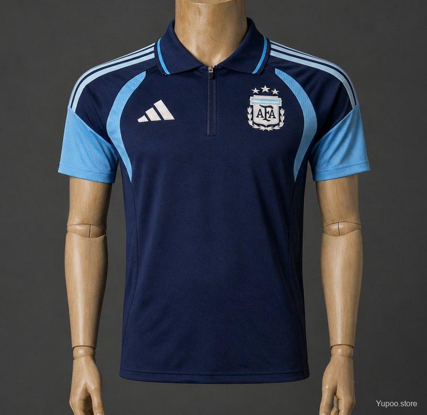 2026 Argentina Navy Polo Jersey GOATORG STORE