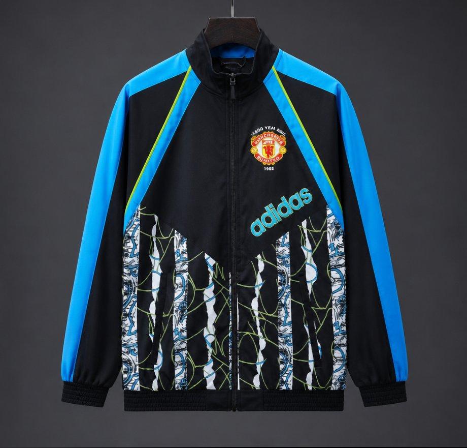 26/27 Manchester United Black Blue Adidas Originals 1990-92 Bringback Track Jacket GOATORG STORE