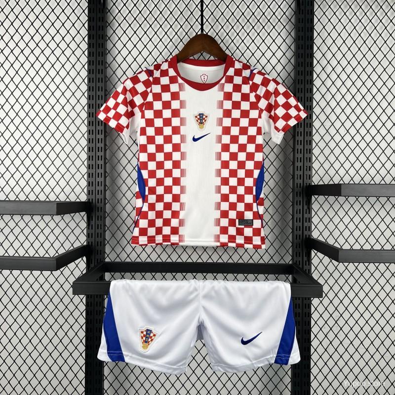 2026 Croatia Home Kids Jersey