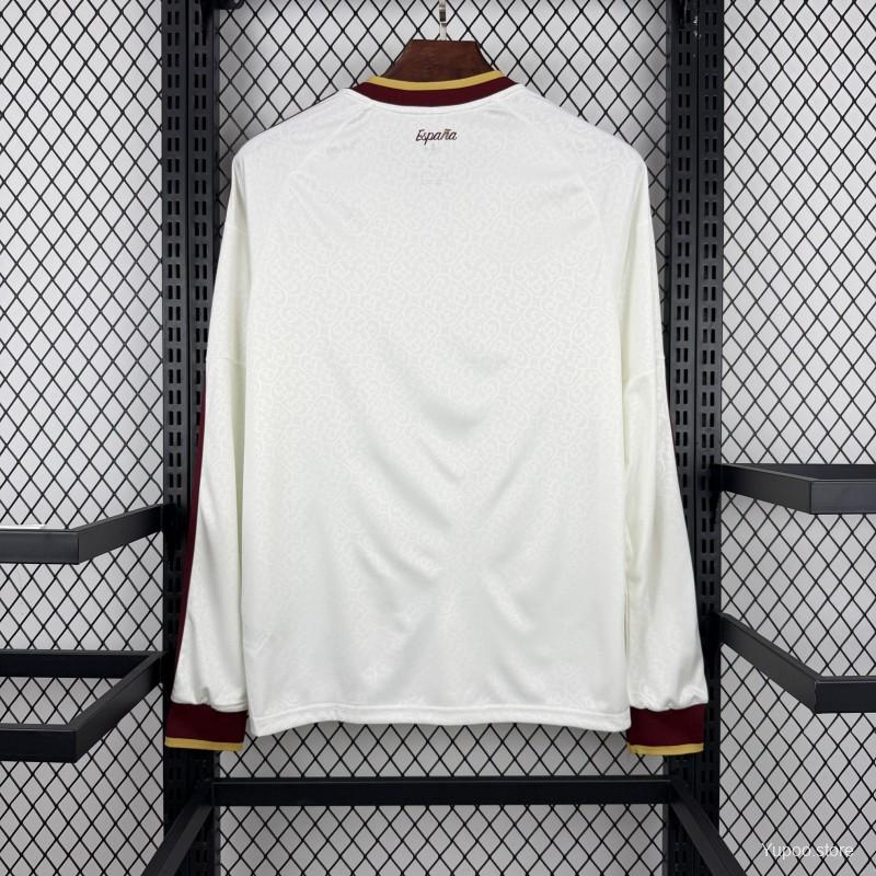 2026 Spain Away Long Sleeve Fan Jersey GOATORG STORE
