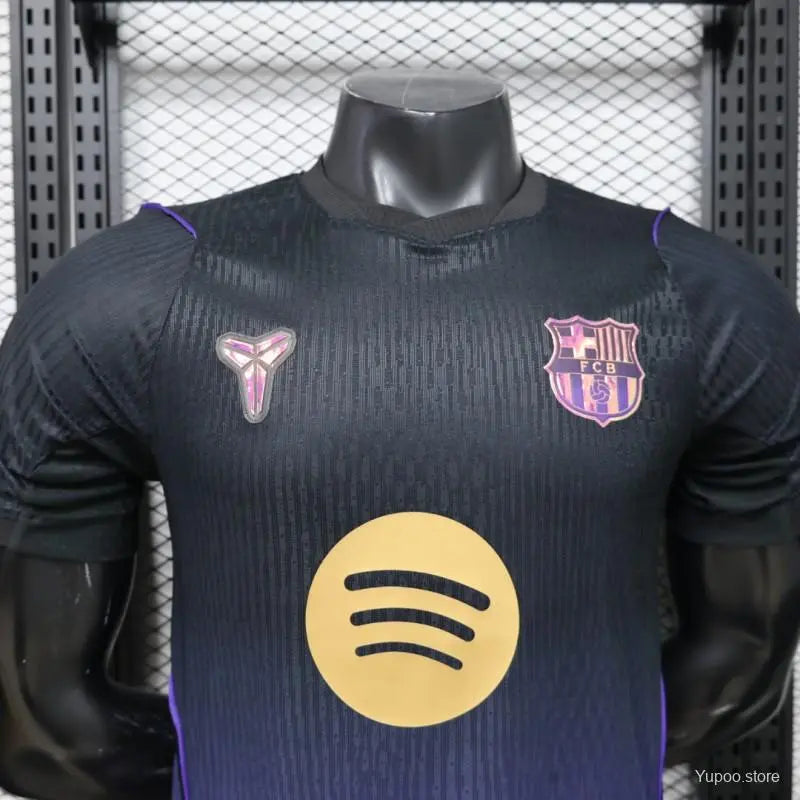 FC Barcelona 2026/27 Kobe Bryant Special Edition Player Version Jersey - Black & Purple