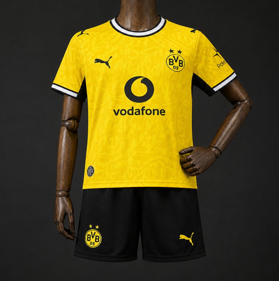 26/27 Kids Borussia Dortmund Home Jersey GOATORG STORE
