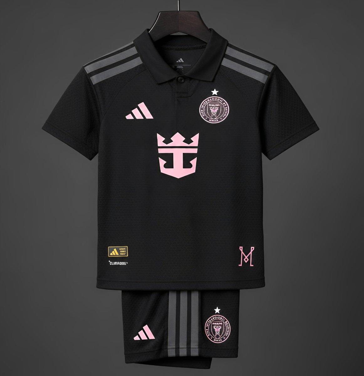 26/27 Kids Inter Miami CF Away Black Jersey GOATORG STORE