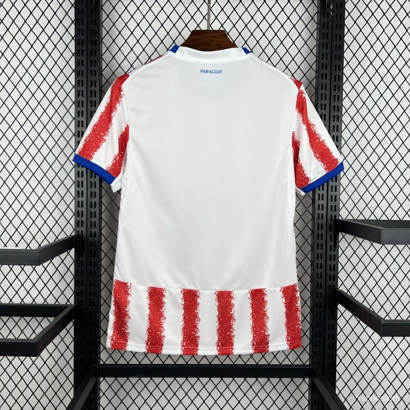 2026 Paraguay Home Fan Jersey