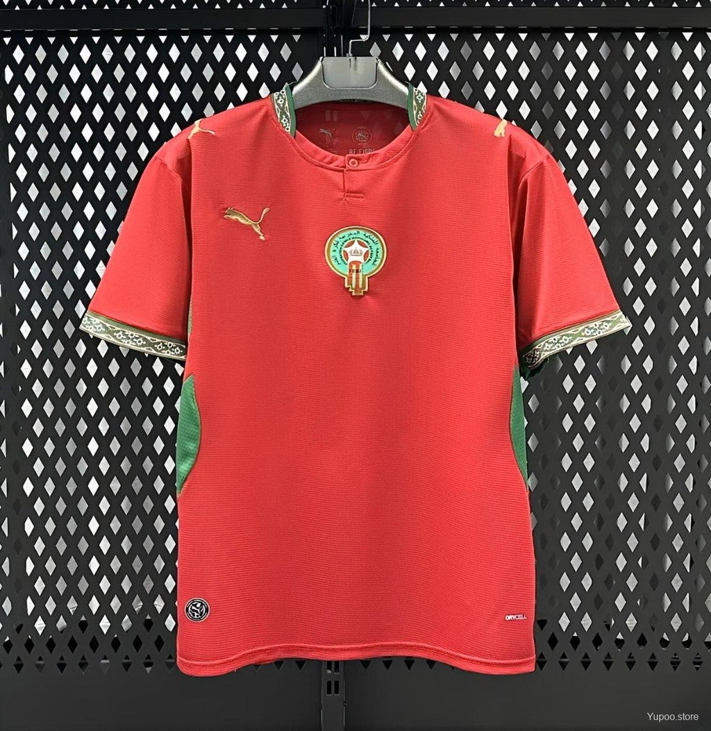 2026 Morocco Home Fan Jersey