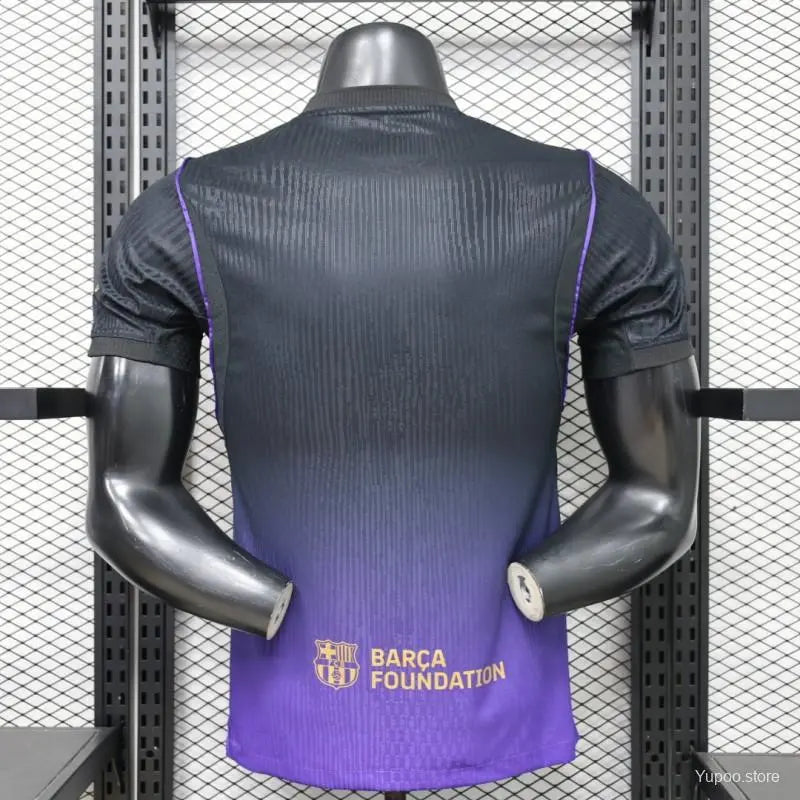 FC Barcelona 2026/27 Kobe Bryant Special Edition Player Version Jersey - Black & Purple