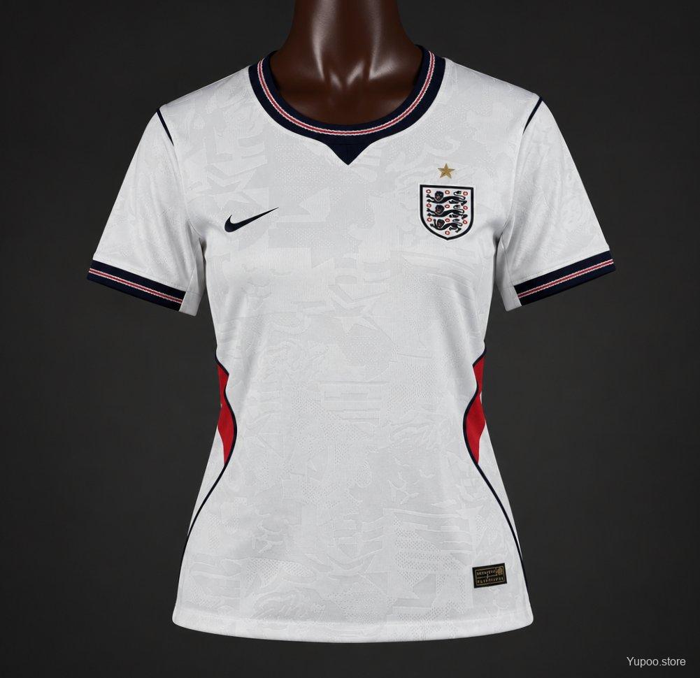 Player Version 2026 Women's England Home Jersey - GOATORG STORE